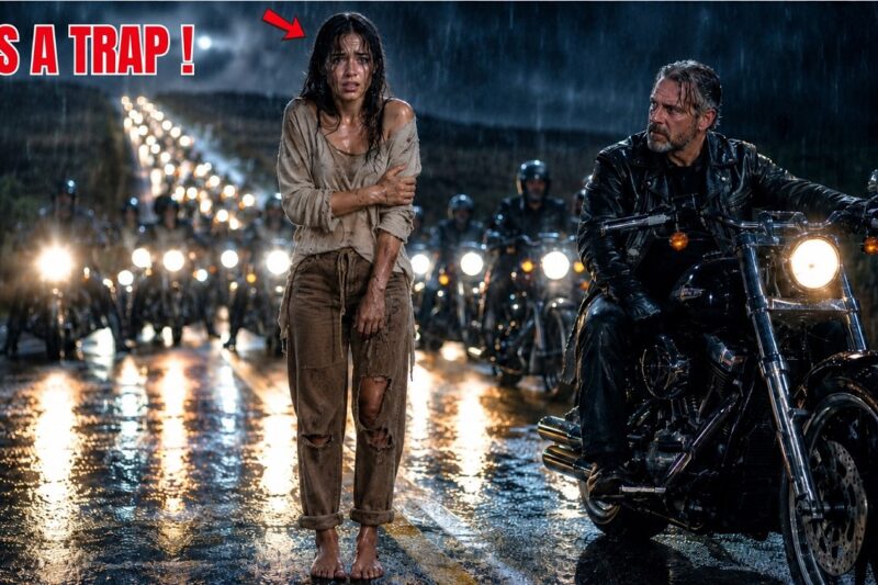 “It’s a Trap!” Said a Homeless Girl to 18 Bikers — Their Response Shocked Everyone