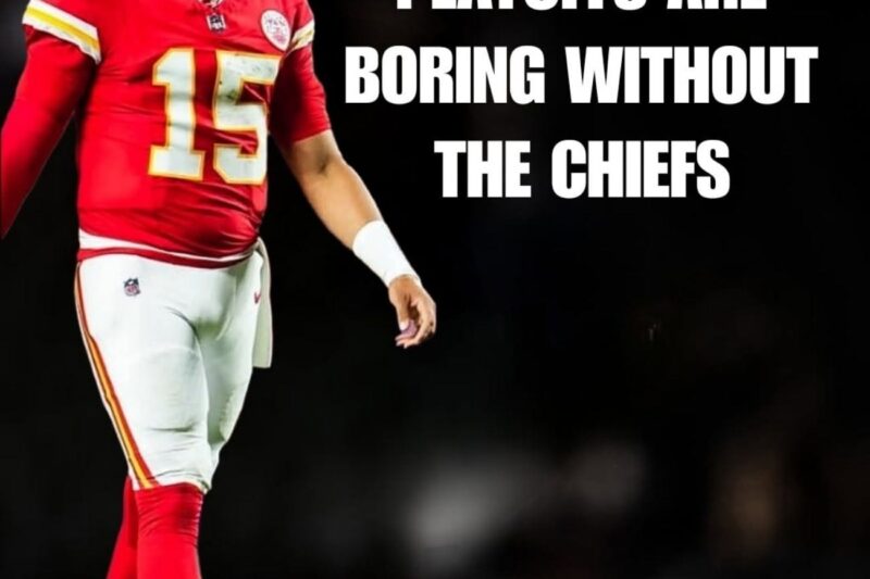 The NFL’s Nightmare: Why Viewership Is Plummeting and Fans Are Claiming the Playoffs Are Officially ‘Dead’ Without Patrick Mahomes and the Kansas City Chiefs!