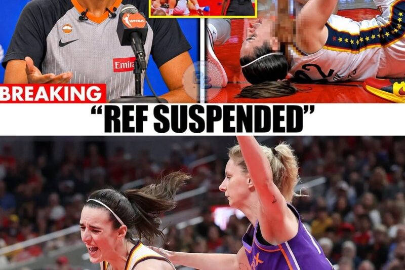 Is the WNBA actively sabotaging Caitlin Clark? A shocking throat-strike non-call exposes a massive crisis. Is the league turning on its biggest savior?