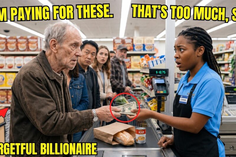 Billionaire “Accidentally” Overpaid a Black Cashier $500—What She Did Next Got Her Named in His Will