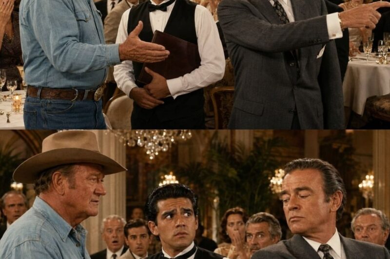 Restaurant Owner Humiliated John Wayne Over His Outfit—Minutes Later He Was Fighting Back Tears