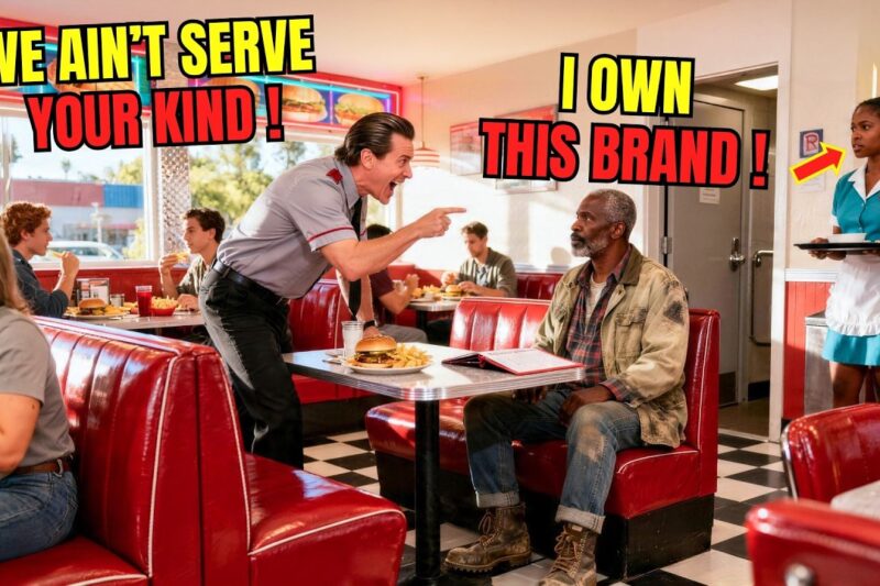 Undercover Black Millionaire Orders Burger at His Store — Waitress Slips a Note, His Hands Shake