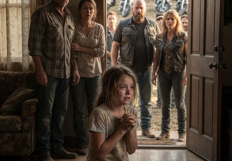 An Orphan Girl Begged for Help—Then 200 Hells Angels Showed Up at Her Foster Home in a Story That Began With a Quiet Plea No One Seemed Willing to Hear and Quickly Escalated Into an Unthinkable Gathering That Shook an Entire Neighborhood, As Rumors Spread, Doors Locked, and Fear Spread Through the Streets, Until a Massive Roar of Engines Broke the Silence and Changed Everything in an Instant, Revealing a Hidden Truth Behind Closed Doors That Forced Even the Most Fearless to Reconsider What They Thought They Knew About Justice, Protection, and the Power of Loyalty When Strangers Refuse to Look Away From Suffering