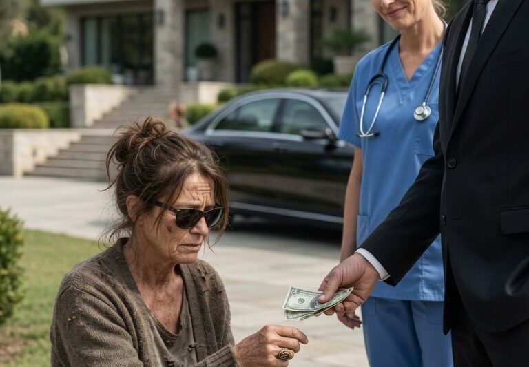 Billionaire Gave His Blind Wife $8 Daily for “Alimony” After Marrying Her Nurse—Completely Unaware That the Woman He Thought Was Helpless and Discarded Was Not Only Aware of Everything Happening Around Her, But Was Quietly Observing Every Detail of His Betrayal, Every Word Spoken Behind Her Back, and Every Decision Made to Push Her Aside, While Carefully Waiting for the Moment When the Truth About Her Identity, Her Strength, and the Real Reason She Had Entered His Life Would Finally Come to Light, Setting Off a Chain of Events That Would Dismantle His Illusion of Control and Reveal That Nothing About His New Marriage Was What He Thought It Was