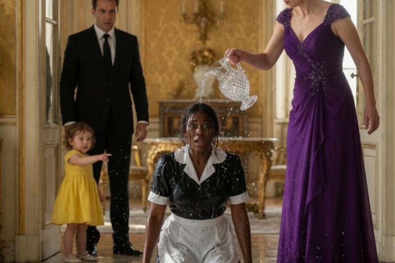 The Billionaire Thought the Maid’s Toddler Was Only Crying for Attention—Until the Shaking Child Grabbed His Hand, Led Him to a Locked Room, and Exposed His Elegant Fiancée in the Middle of a Cruel Secret She Had Hidden Behind Diamonds, Smiles, and Wedding Plans; What He Saw That Night Destroyed the Engagement, Saved the Innocent Maid, and Revealed the Terrifying Truth About the Woman He Was About to Marry