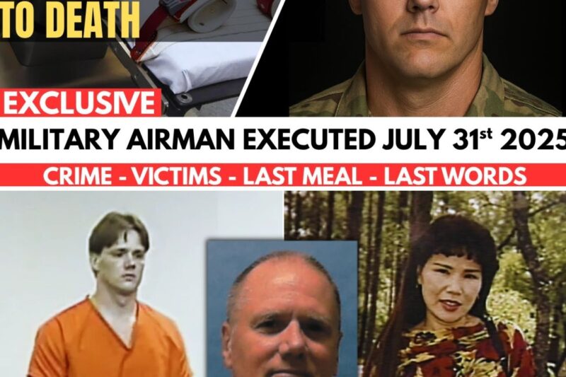 U.S AIRFORCE Officer Edward Zakrzewski II EXECUTED In July 2025 | Florida Death Row (US)