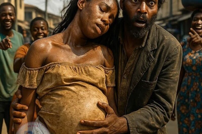 A Dying Pregnant Orphan Collapsed On A Homeless Man, Unaware He’s A Billionaire