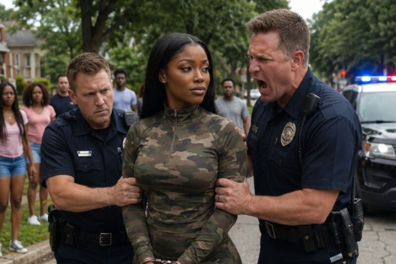 Cops arrested a Black U.S. Army general in full uniform after accusing her of impersonating an officer, but the moment she made one call to the Pentagon, every badge at the scene suddenly became evidence.