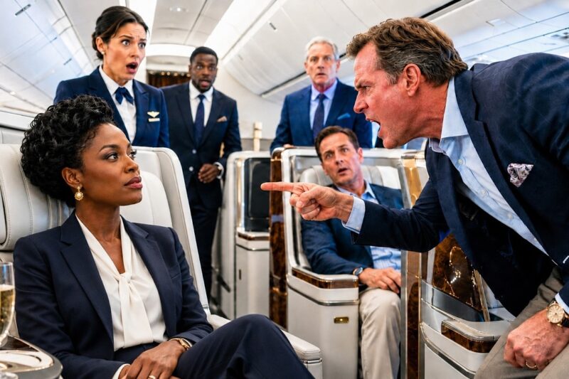 Passenger Yells at Black Woman for Sitting Up Front — Shocked When She’s the Airline’s Founder