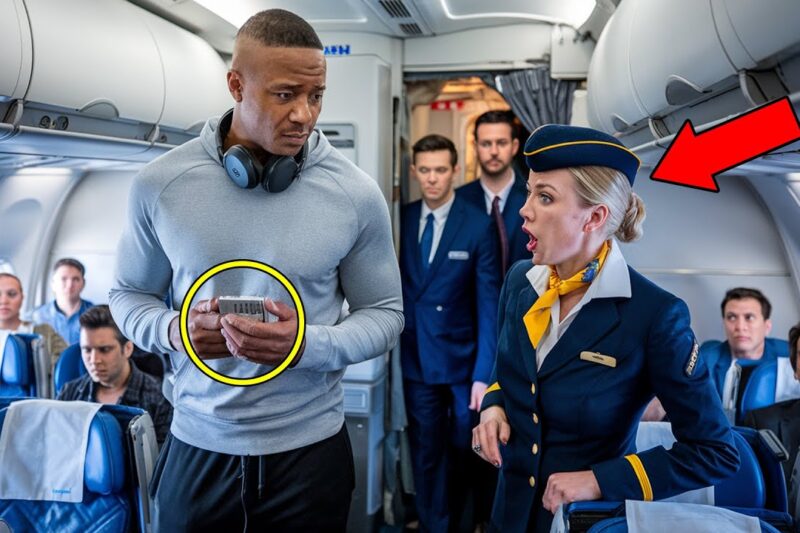 Flight Attendant Mocks Black Passenger — Minutes Later, His DOJ Badge Grounds the Plane