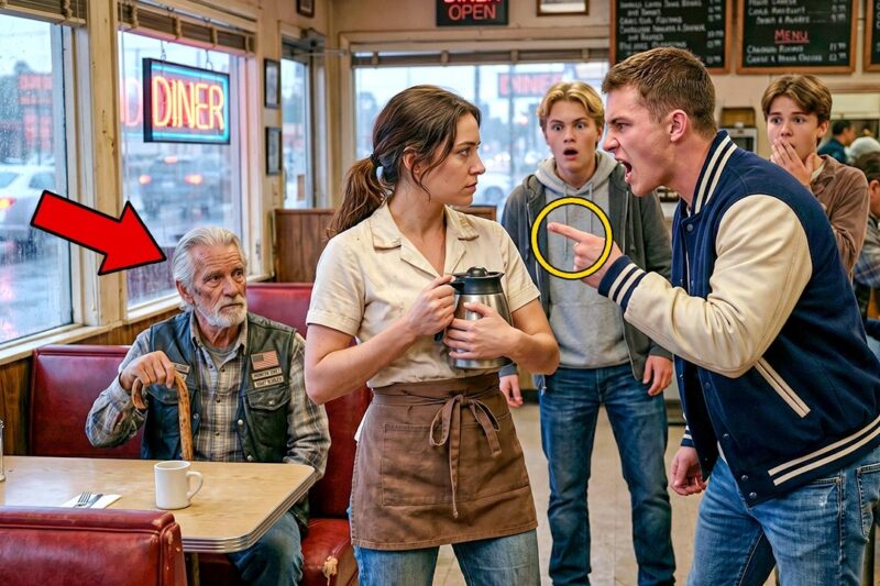 Waitress Saved an Elderly Biker From Teen Bullies and Was Fired. 2 Hours Later, 500 Bikers Showed Up