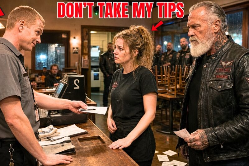 A Roadhouse Waitress Lost Her Night’s Tips — What 25 Hells Angels Did Afterward Silenced the Room