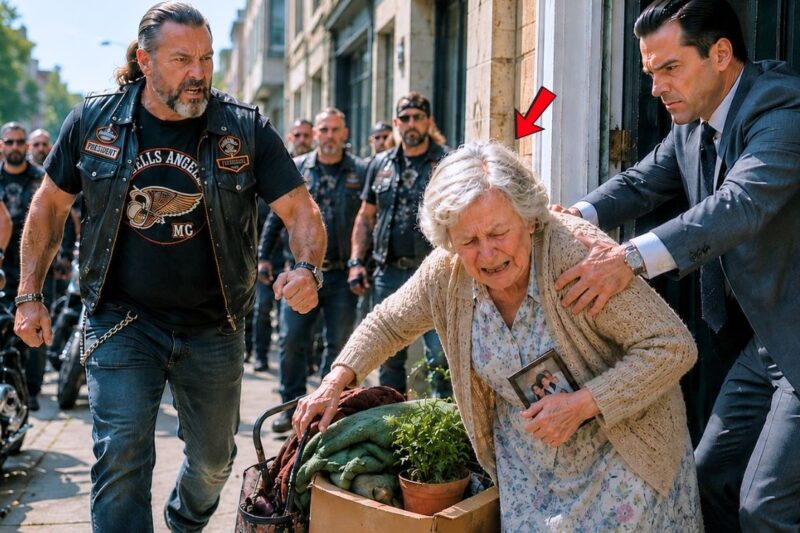 A Landlord Kicked Out an Old Woman — Then 49 Hells Angels Arrived Outside His Office in Silence