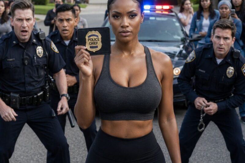 A Black woman was hit outside the precinct after asking one calm question, but nobody checked the sealed appointment letter in her briefcase before calling their own boss a liar.