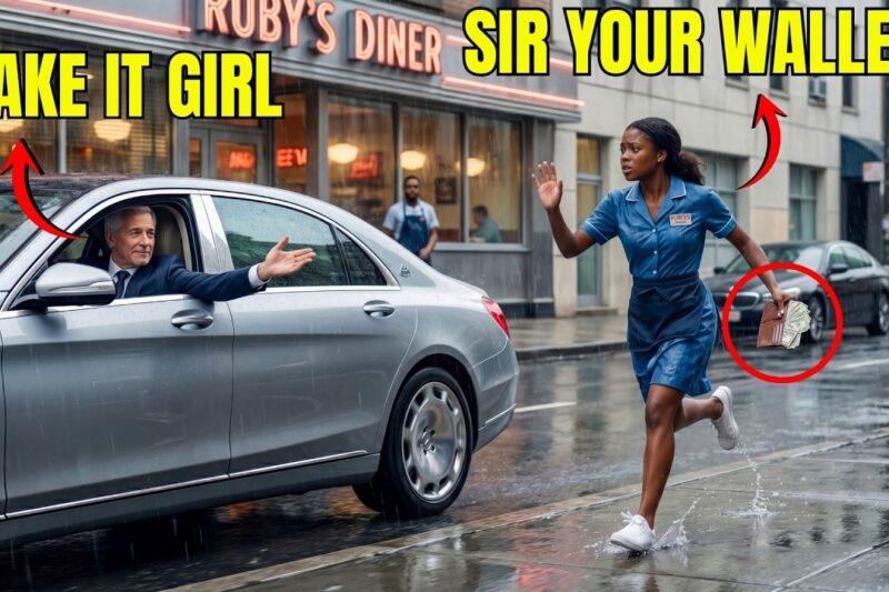 Black Waitress Chased a Billionaire to Return $6,000 — Unaware It Was a Test That Changed Her Life
