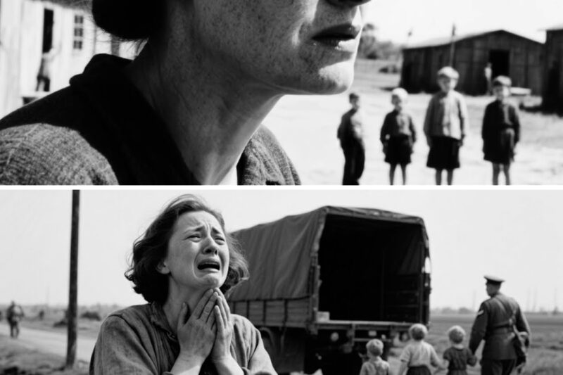 German POW Mother Watched American Soldiers Take Her 3 Children Away — What Happened 2 Days Later