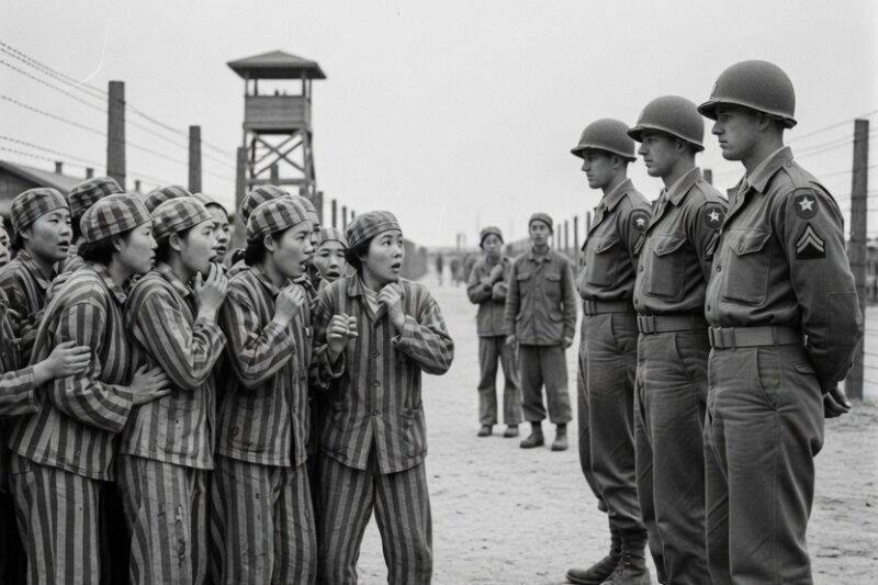 “Are These Even Real Men?” — Japanese Women POWs Stunned the Moment They Saw U.S. Soldiers