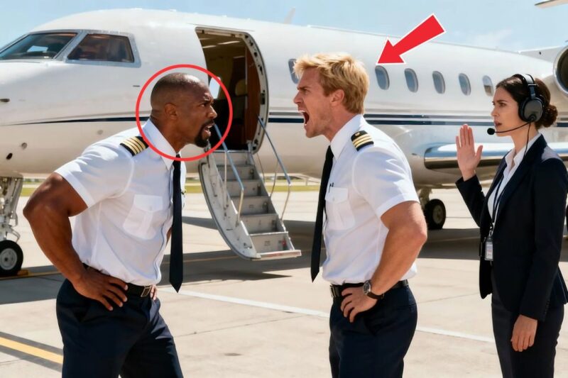 Black Pilot Ordered Off His Own Plane — Seconds Later, He Fires the Co Pilot