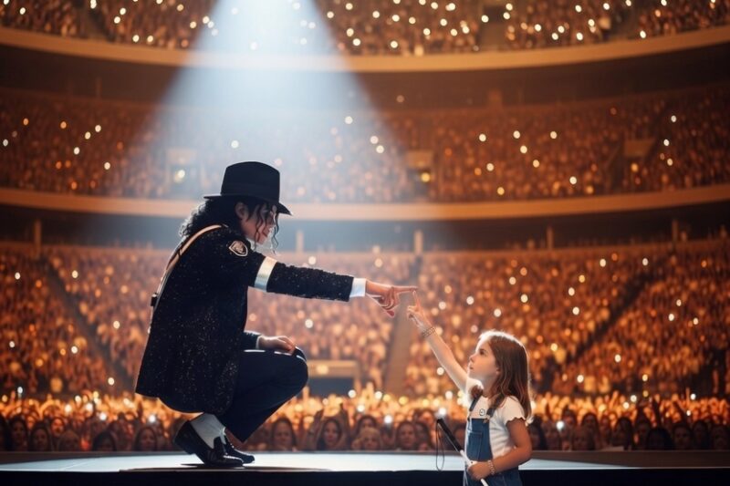 Michael Jackson Noticed Blind Girl Reaching for His Hand in the Crowd — What He Did Went in History