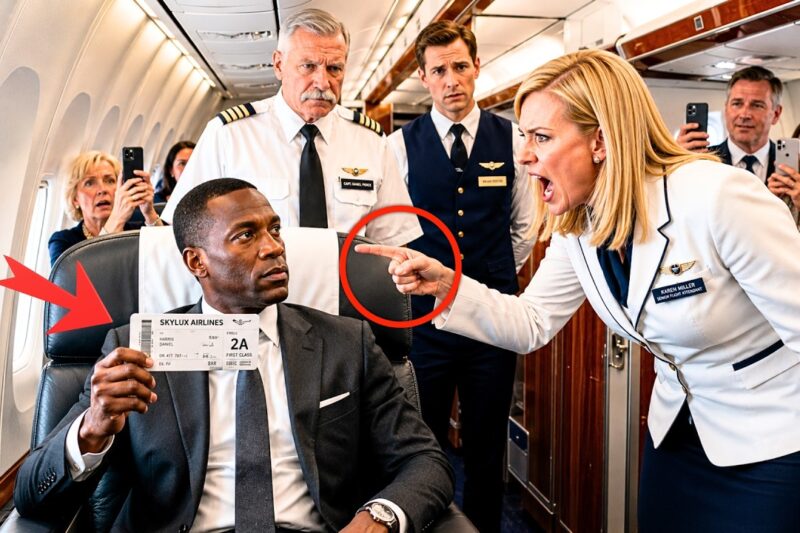 Flight Attendant Kicks Black Businessman Off The Plane, Not Knowing He Secretly Owns The Airline!