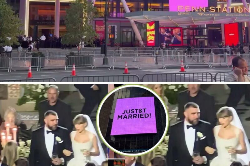 America’s Royal Wedding: Taylor Swift and Travis Kelce Tie the Knot in Star-Studded Madison Square Garden Ceremony