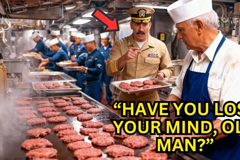 Sailors Laughed at the Old Veteran Flipping Burgers — Until They Learned His Legendary Call Sign