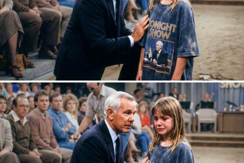 Johnny Carson SAW a Little Girl CRYING in the Front Row – He STOPPED The Tonight Show For Her