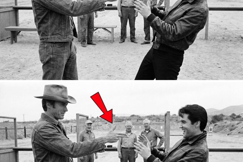 Clint Eastwood and Elvis Met at Gun Range — What Happened Became LEGENDARY Friendship