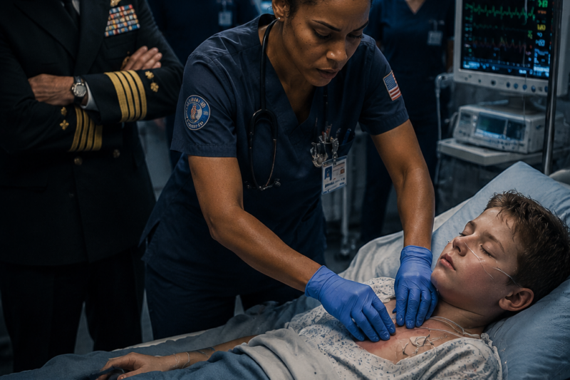 The Admiral’s Son Had No Hope — Until the New Nurse Used a Rare Military Technique