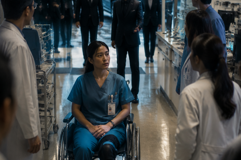 Doctors Mocked a Disabled Nurse — Until 4 Black SUVs Arrived Asking for “Iron Raven” 