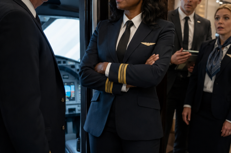 Pilot Refuses to Fly With Black Copilot — Then Goes Pale When She Reveals She Owns the Aircraft