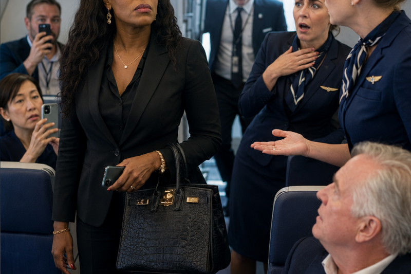 Black CEO Ejected From First-Class Seat for White VIP — 5 Minutes Later, Entire Crew Is Fired