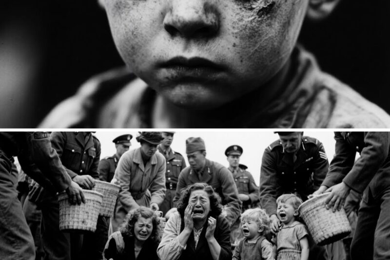 Dutch Civilians Broke Down in Tears When American Soldiers Saved Their Starving Children