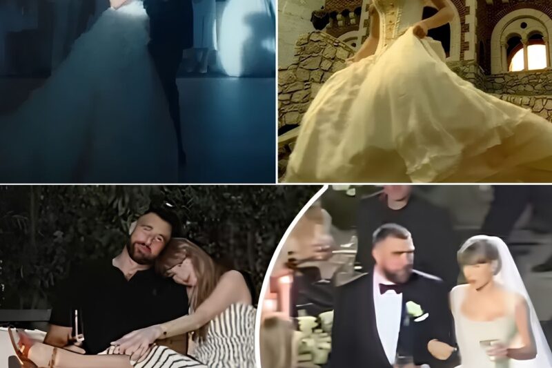 Taylor Swift’s real-life wedding dress secrets just leaked, and her jaw-dropping music video past proves this historic July 3rd look will completely shatter your mind!