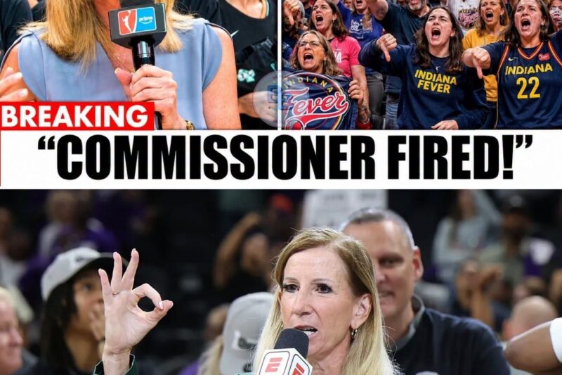 WNBA COLLAPSING?! Cathy Engelbert BOOED as a brutal Caitlin Clark scandal sparks a player revolt! Will Clark QUIT the league forever?! 