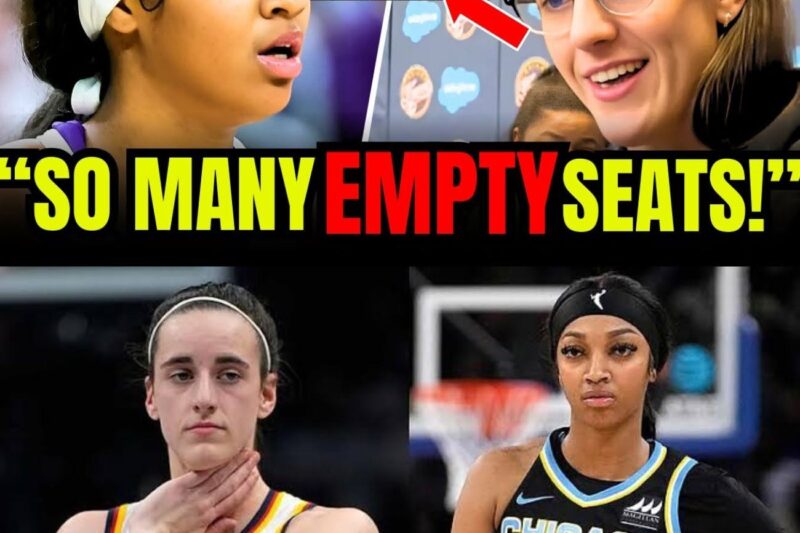 A devastating ticket sales disaster just completely exposed Angel Reese’s rivalry with Caitlin Clark! You won’t believe how empty rows left her humiliated.