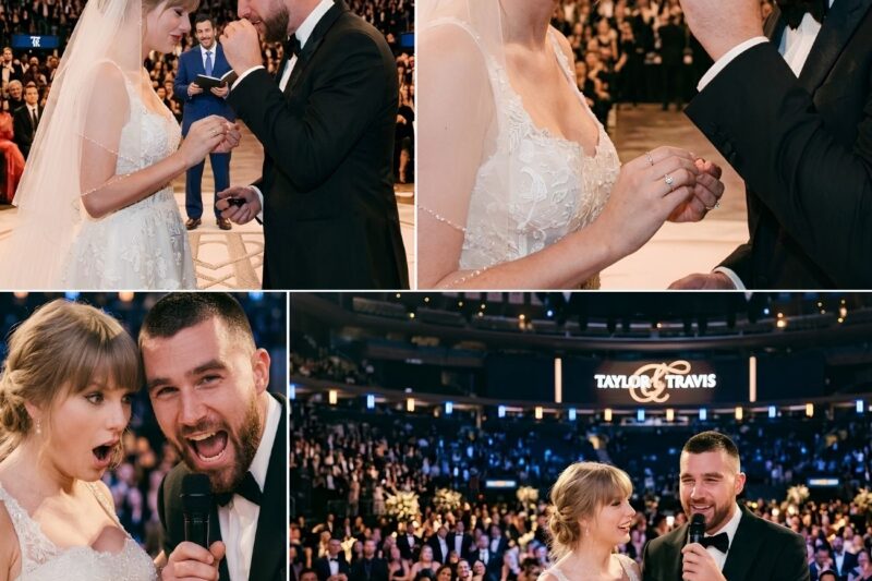 First Photos Leak! Taylor Swift and Travis Kelce Completely Break Down During Emotional “I Do” Moment