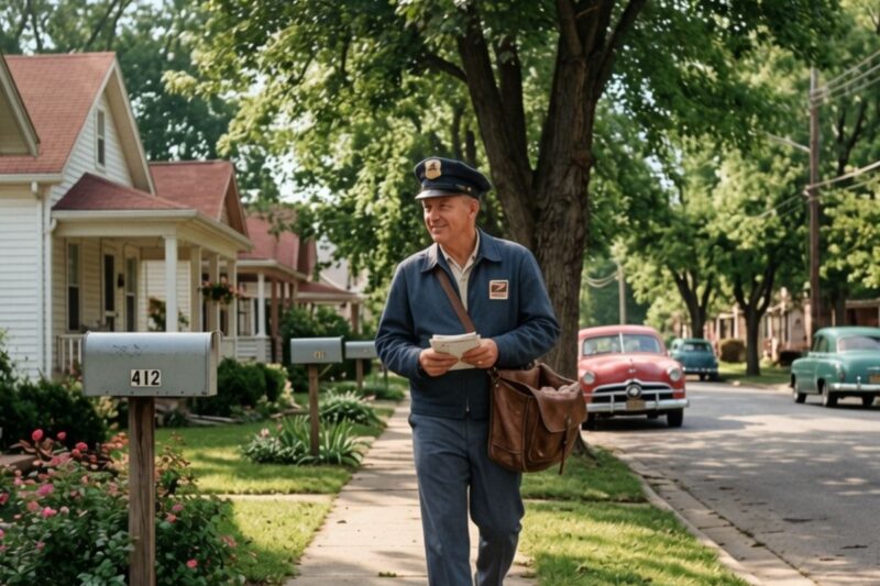 He Came Home From WWII And Became A Mailman — Because He’d Rather Bring Things Than Take Them