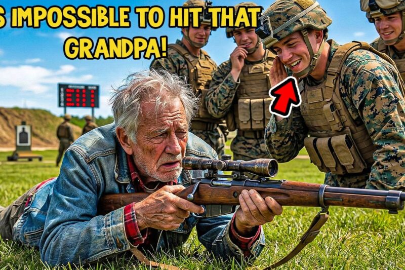 Nobody Could Hit the Moving Target — Until the Old Veteran Never Expected to Compete