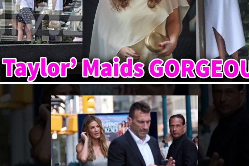 Abigail Anderson and Tree Paine Radiate Elegance at Taylor Swift and Travis Kelce’s Spectacular Madison Square Garden Wedding Celebration