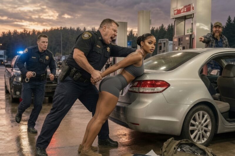 A cop arrested a Black woman in military fatigues at a gas station, claiming she was impersonating an officer, but the courtroom went silent when a Pentagon official’s badge appeared from her evidence bag.