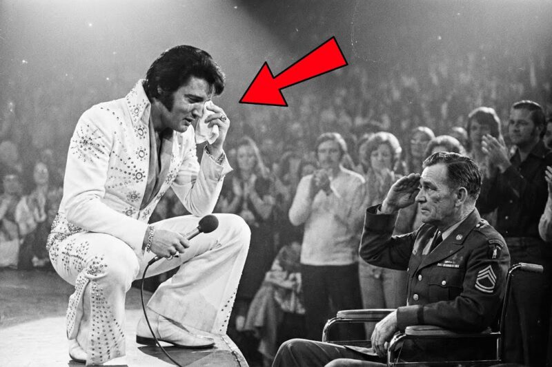 A Veteran SALUTED Elvis During the Song — Elvis BROKE DOWN on Stage (One Gesture Changed Him)