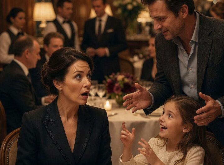CEO Took Her Silent Daughter to the dinner—Shock When Single Dad Spoke to the Girl in Sign Language 