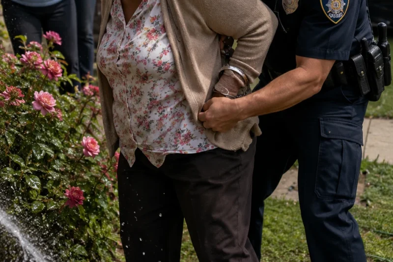 The Moment a Single Phone Call Exposed the Truth and Froze Cops After They Handcuffed a 74-Year-Old Widow