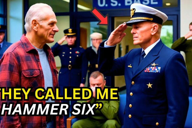 The Captain Demanded the Old Veteran’s Call Sign — His Answer “Hammer Six” Made the Admiral Freeze