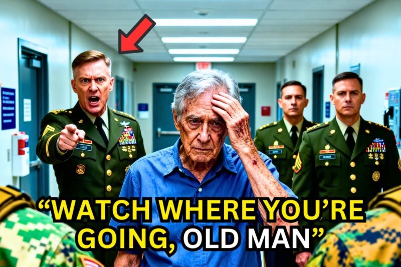 He Hit the Old Veteran and Laughed — Until Three Generals Showed Up and Locked the Base Down 