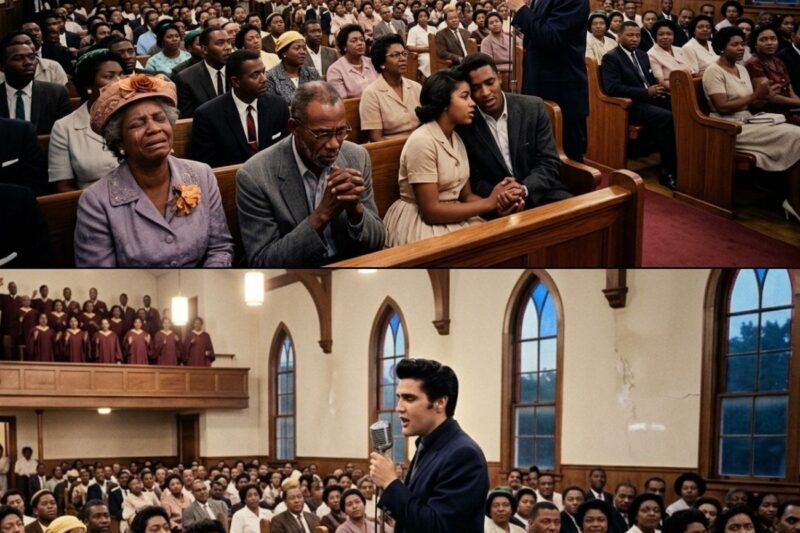 Elvis Presley Raised His Hand When Gospel Choir Lost Their Star -What He Sang LEFT Everyone in TEARS