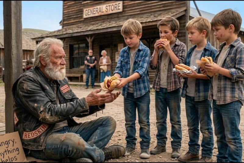 Old Biker Pretended to Be Poor to Test Which of His 4 Children Truly Loved Him — Only 1 Passed…