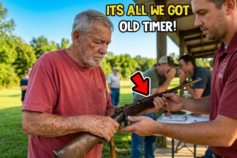They Gave Him the Worst Rifle on the Rack — Old Veteran Returned It Shooting Better Than Factory