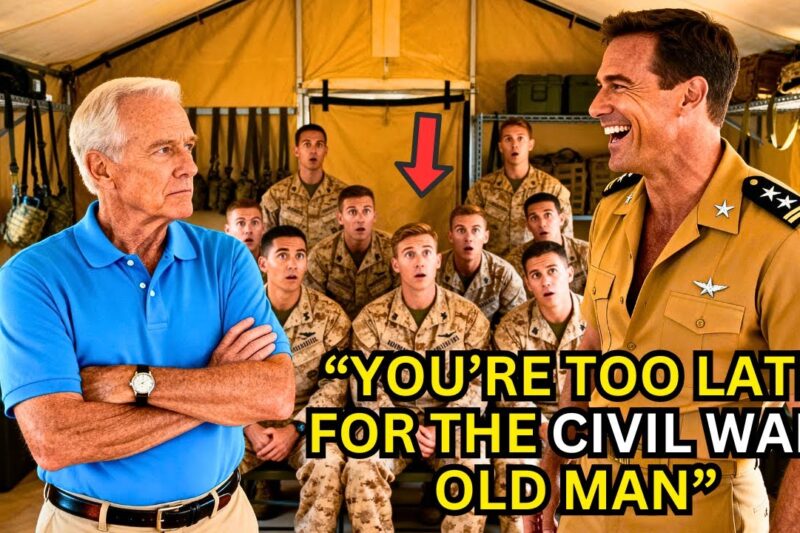 Navy SEAL Jokingly Asked the Old Man Which War He Was In — Until His Reply Silenced the Supply Tent 